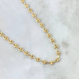 Cadena GC 8.6gr / 50cm / 4.1mm Diamantada Oro Amarillo 18K