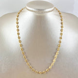 Cadena GC 9.2gr / 45cm / 4.8mm Diamantada Oro Amarillo 18K