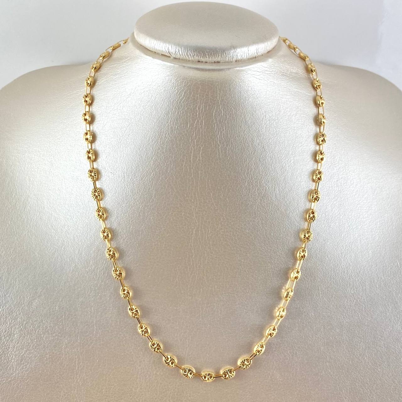 Cadena GC 9.25gr / 45cm / 4.8mm Diamantada Oro Amarillo 18K