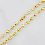 Pulso Tipo Militar 3.85g / 19cm / 3.92mm Oro Amarillo 18K