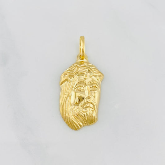Dije Rostro cristo 1.75g / 3cm Oro Amarillo 18K