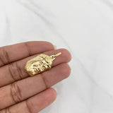 Dije Rostro cristo 1.75g / 3cm Oro Amarillo 18K