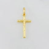 Dije Cruz cristo 0.75g / 2.5cm Oro Amarillo 18K