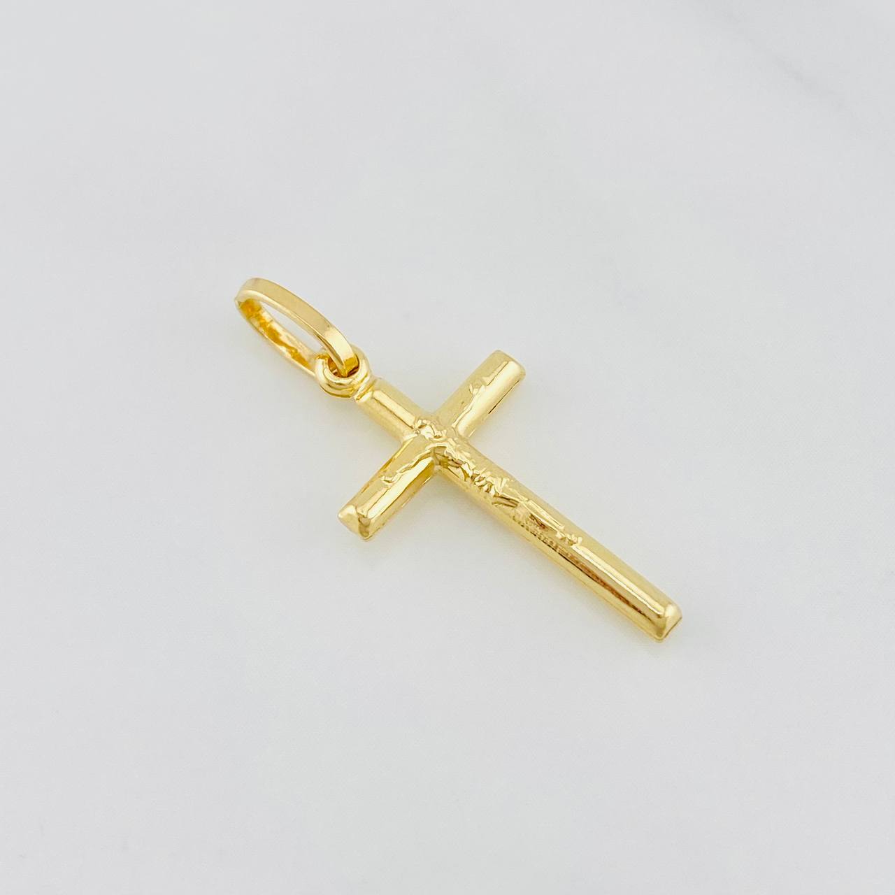 Dije Cruz cristo 0.75g / 2.5cm Oro Amarillo 18K