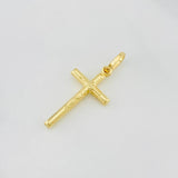 Dije Cruz cristo 0.75g / 2.5cm Oro Amarillo 18K