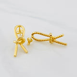 Topos Moño 3.45g / 1.75mm Oro Amarillo 18K