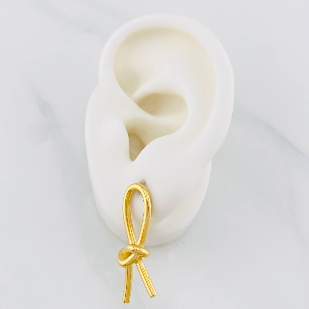 Topos Moño 3.45g / 1.75mm Oro Amarillo 18K