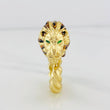Anillo Leon 2.8g / T8 1/4 Oro Amarillo 18K