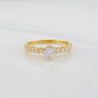 Anillo Solitario Churumbela 2.2g / T7 Oro Amarillo 18K