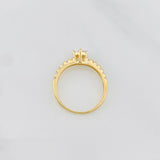 Anillo Solitario churumbela 2.15g / T6 1/2 Oro Amarillo 18K