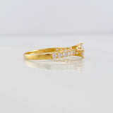Anillo Solitario churumbela 2.15g / T8 Oro Amarillo 18K