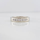 Anillo Argolla churumbela 4.3g / T7 1/2 Oro Blanco 18K