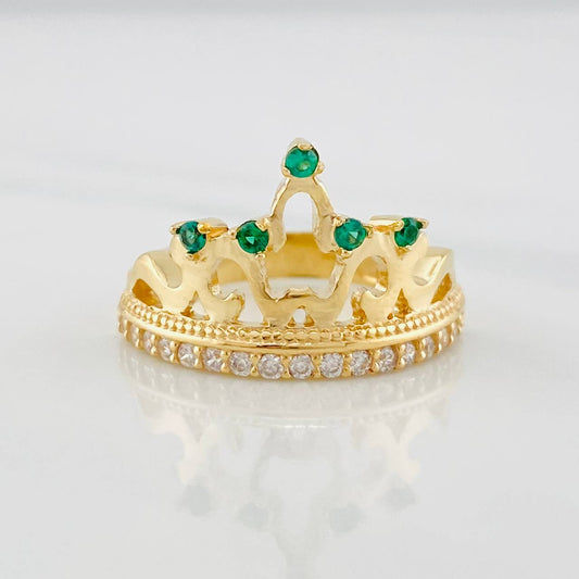 Anillo Corona 5.15g / T6 1/4 Oro Amarillo 18K