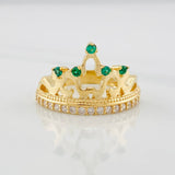 Anillo Corona 5.15g / T6 1/4 Oro Amarillo 18K