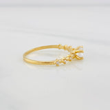 Anillo Solitario churumbela 1.45g / T6 1/2 Oro Amarillo 18K