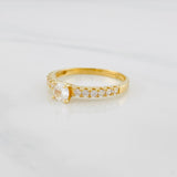 Anillo Solitario churumbela 2.25g / T8 Oro Amarillo 18K
