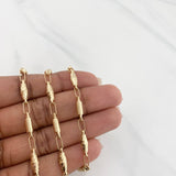 Cadena Barril 11.6g / 61cm / 4.23mm Oro Amarillo 18K