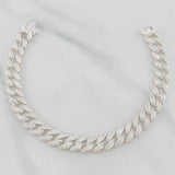 Pulso Cubana 16.75g / 18cm / 8.09mm Plata 925