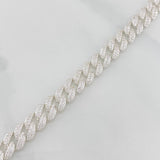 Pulso Cubana 16.7g / 18cm / 8.27mm Plata 925