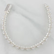 Pulso Tennis Corazon 17.3g / 18.05cm / 7.23mm Plata 925