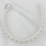 Pulso Tennis Corazon 17.3g / 18.05cm / 7.23mm Plata 925