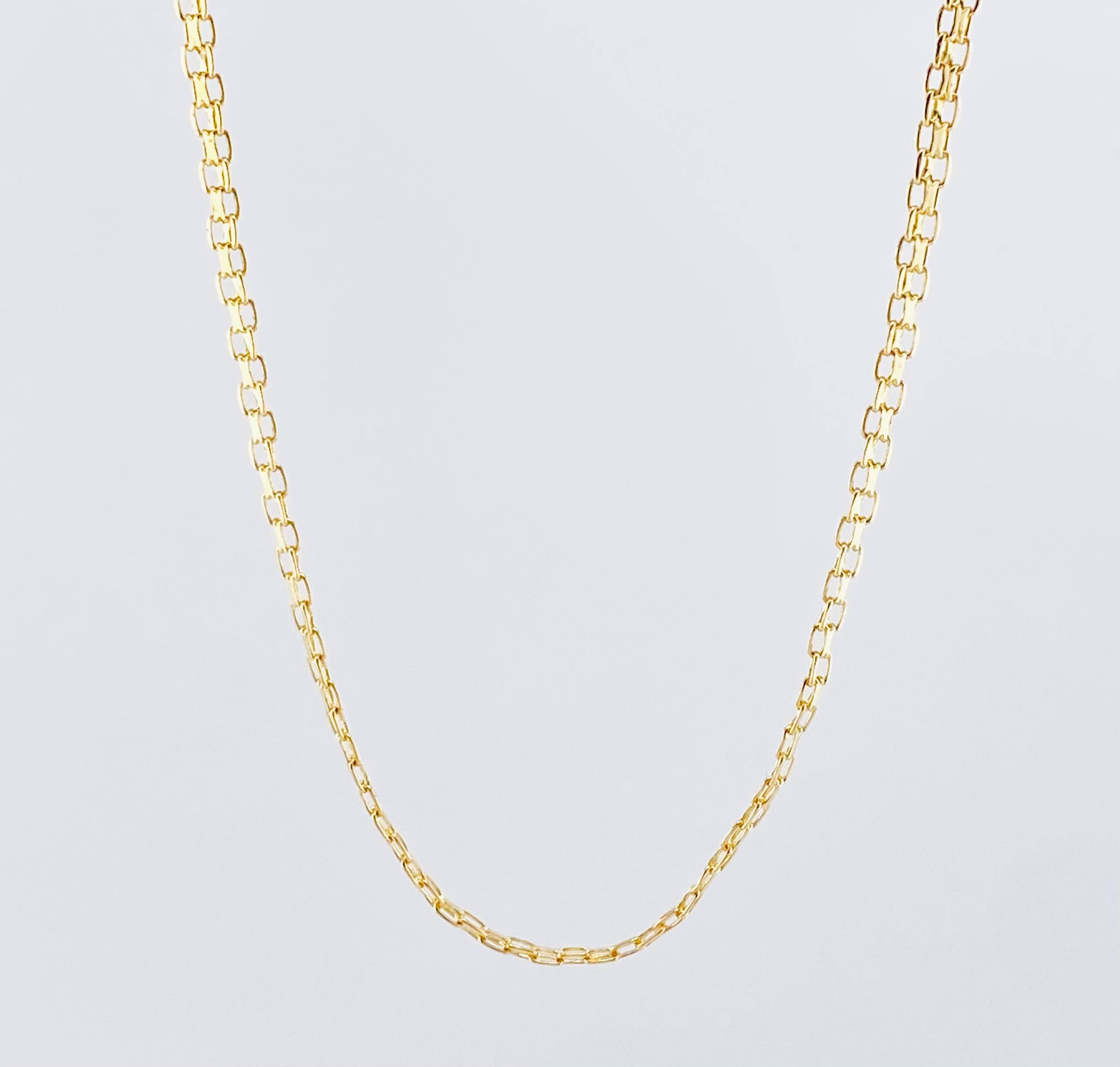 Cadena China 10gr / 67.5cm / 3.2mm Oro Amarillo +1 18K