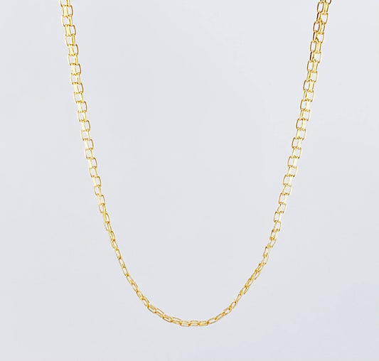 Cadena China 10gr / 67.5cm / 3.2mm Oro Amarillo +1 18K