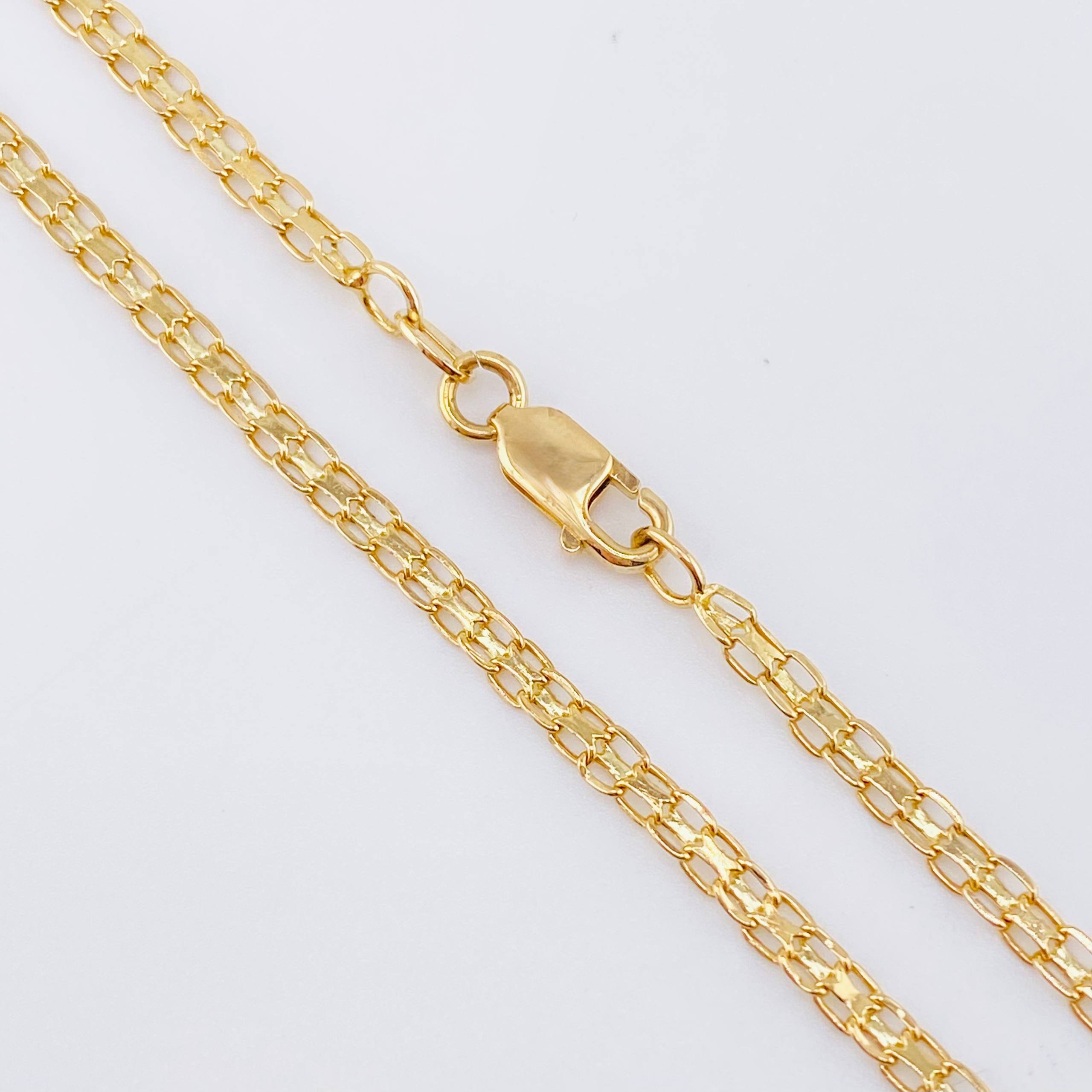 Cadena China 10gr / 67.5cm / 3.2mm Oro Amarillo +1 18K