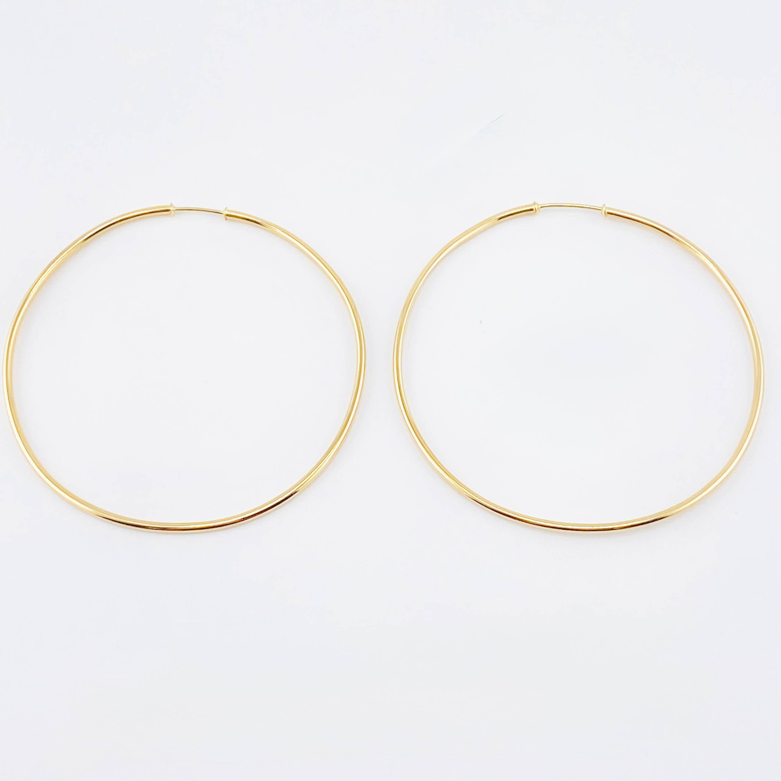 Candongas Caponeras 5.15gr / 6.3cm / Oro Amarillo 18K *