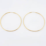 Candongas Caponeras 5.15gr / 6.3cm / Oro Amarillo 18K *