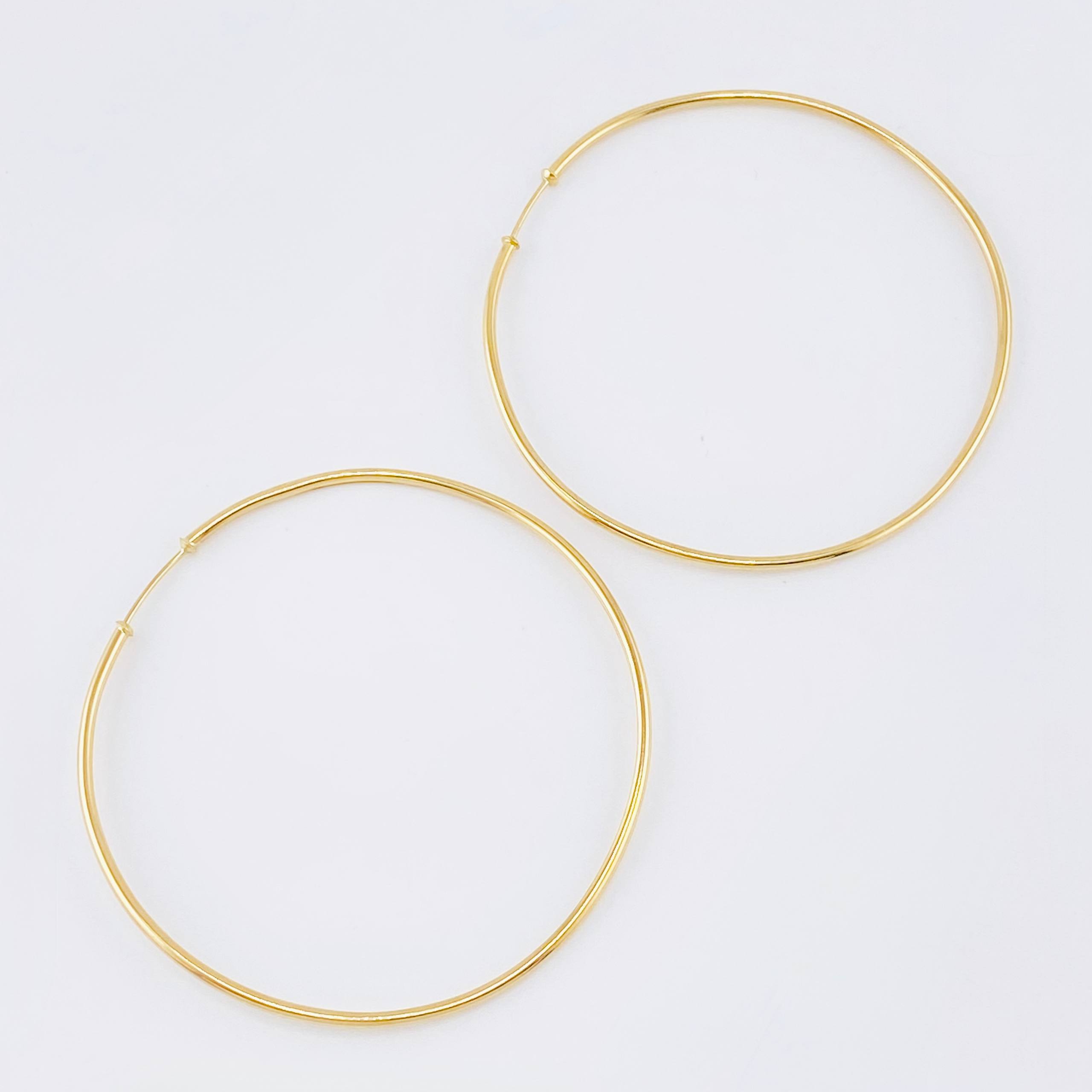 Candongas Caponeras 5.15gr / 6.3cm / Oro Amarillo 18K *