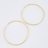 Candongas Caponeras 5.15gr / 6.3cm / Oro Amarillo 18K *
