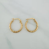 Candongas Mary 1.9 g / 2 cm Oro Amarillo 18K