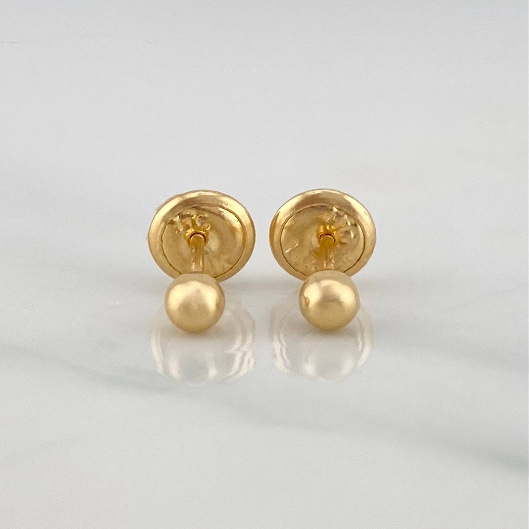 Topos Bola Lisa 0.45 g / 3 mm Oro Amarillo 18K