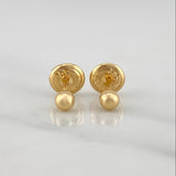 Topos Bola Lisa 0.45 g / 3 mm Oro Amarillo 18K