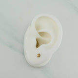 Topos Bola Lisa 0.45 g / 3 mm Oro Amarillo 18K