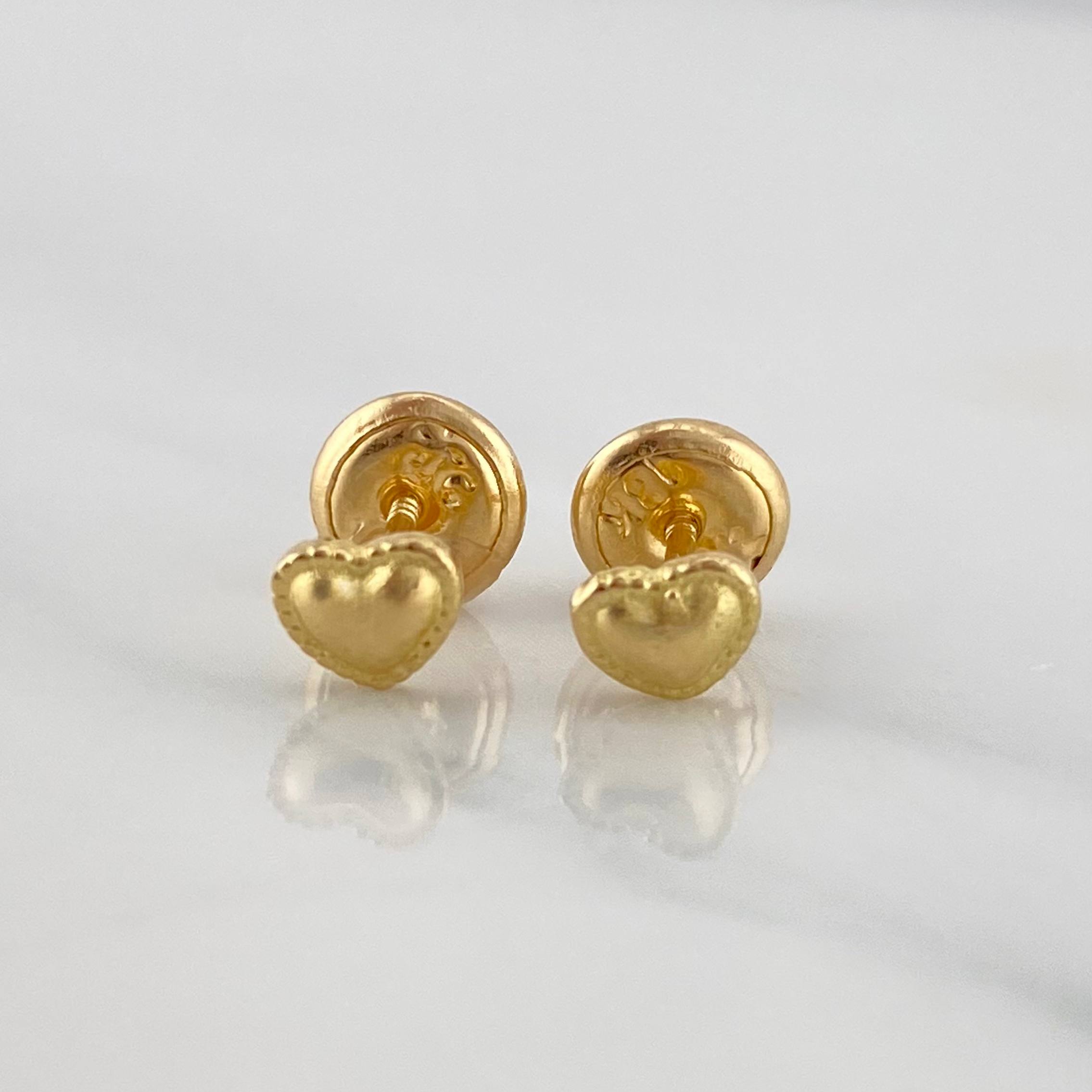 Topos Corazon 0.75 g / 3.82 mm Oro Amarillo 18K