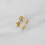 Topos Corazon 0.75 g / 3.82 mm Oro Amarillo 18K