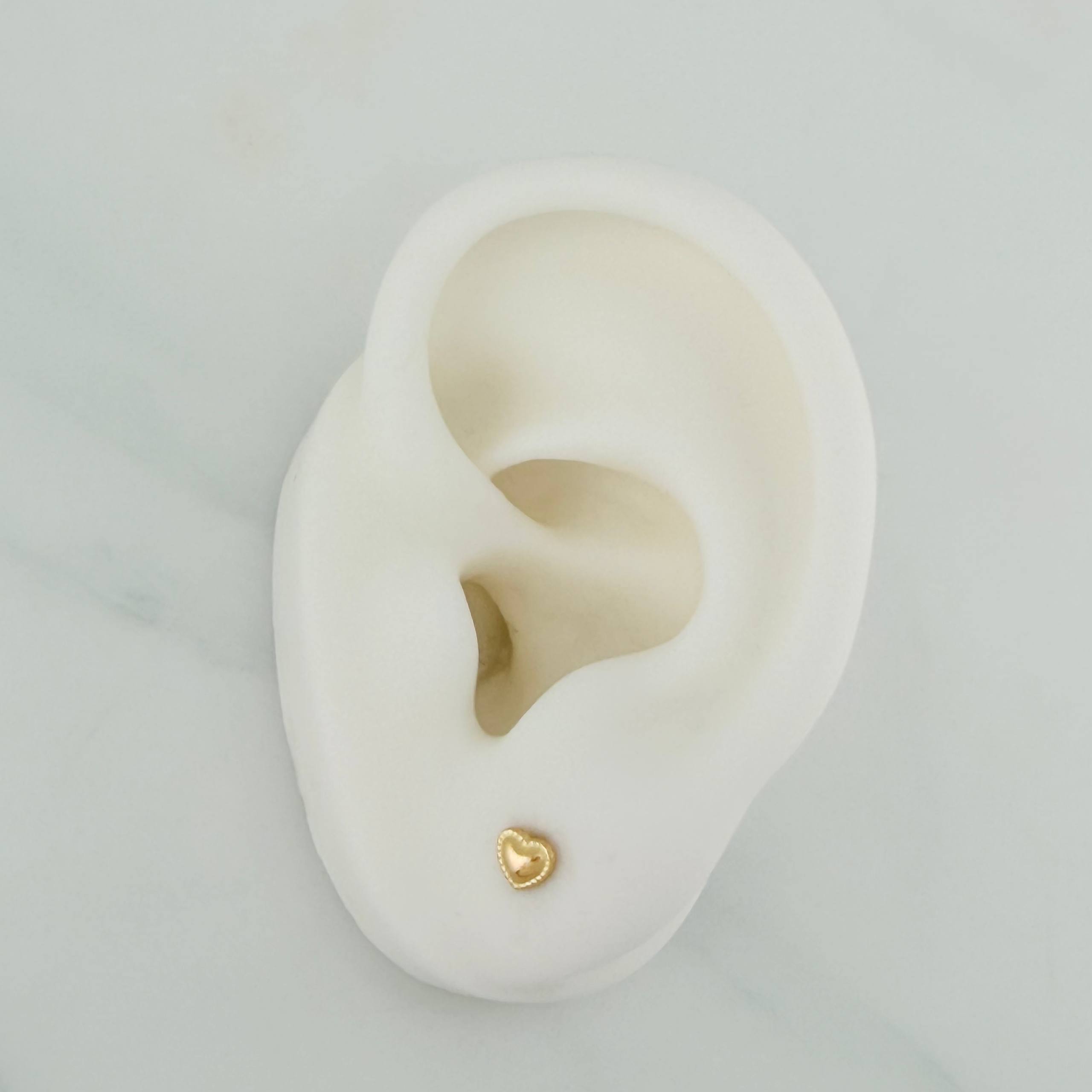 Topos Corazon 0.75 g / 3.82 mm Oro Amarillo 18K