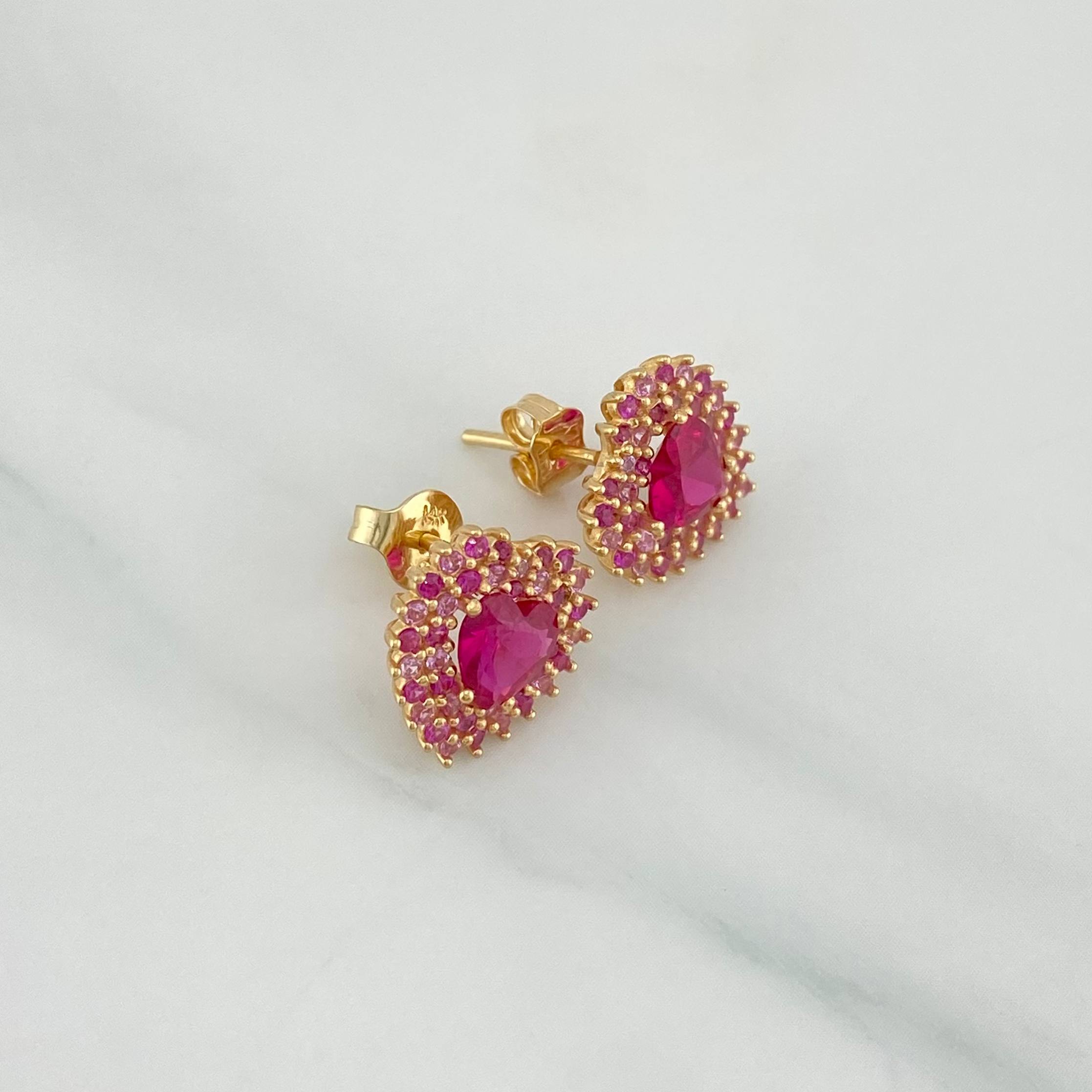 Topos Corazon 3.95 g / 11 mm Oro Amarillo 18K