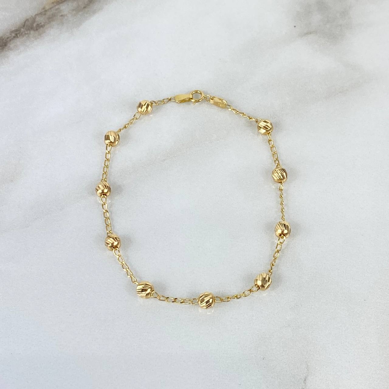 Pulso Tipo Militar 2.5gr / 17cm / 4mm Oro Amarillo ©