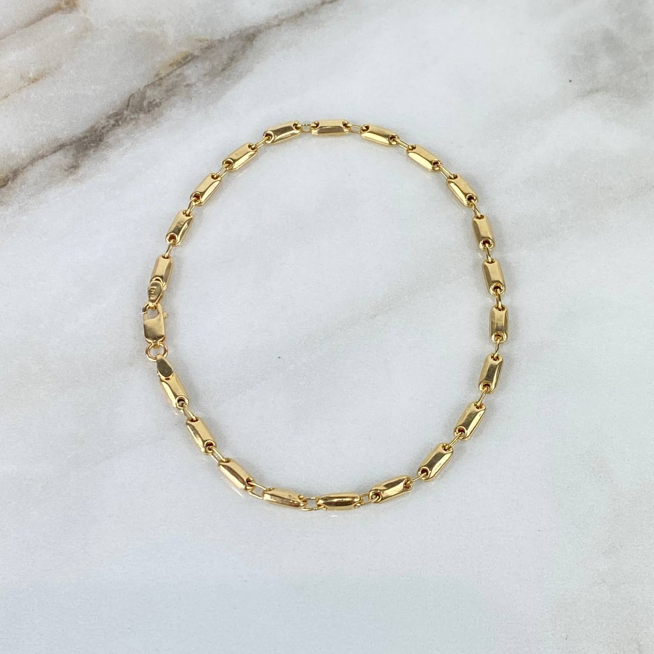 Pulso Rustica Adige 3.15gr / 20cm / 3mm Oro Amarillo ©