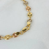 Pulso GC 3.8gr / 18cm / 5mm Tres Oros ©