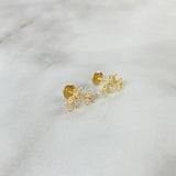 Topos Trio Flores  1.25gr / Circones Blancos Oro Amarillo ©