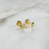 Topos Mariposa 0.65gr / Circones Verdes Blancos Oro Amarillo ©