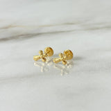 Topos Cruz Cristo 0.6gr / Oro Amarillo ©