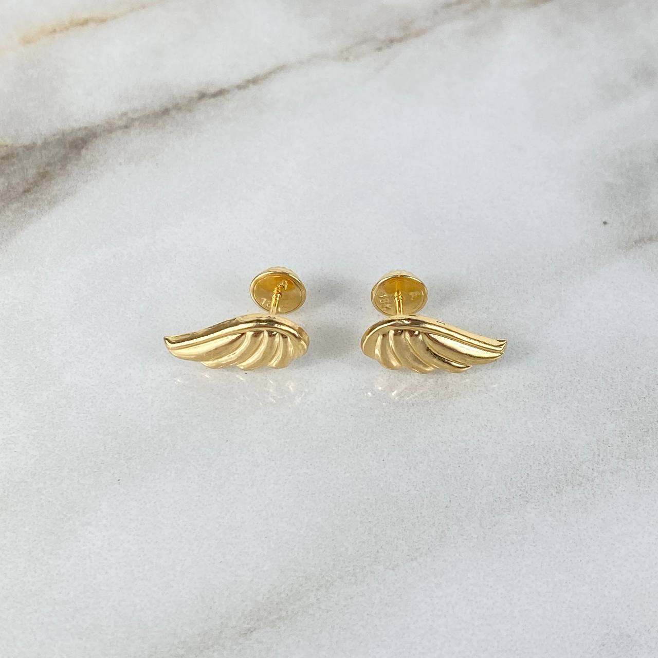 Topos Alas 0.95gr / 1.4cm / Oro Amarillo *