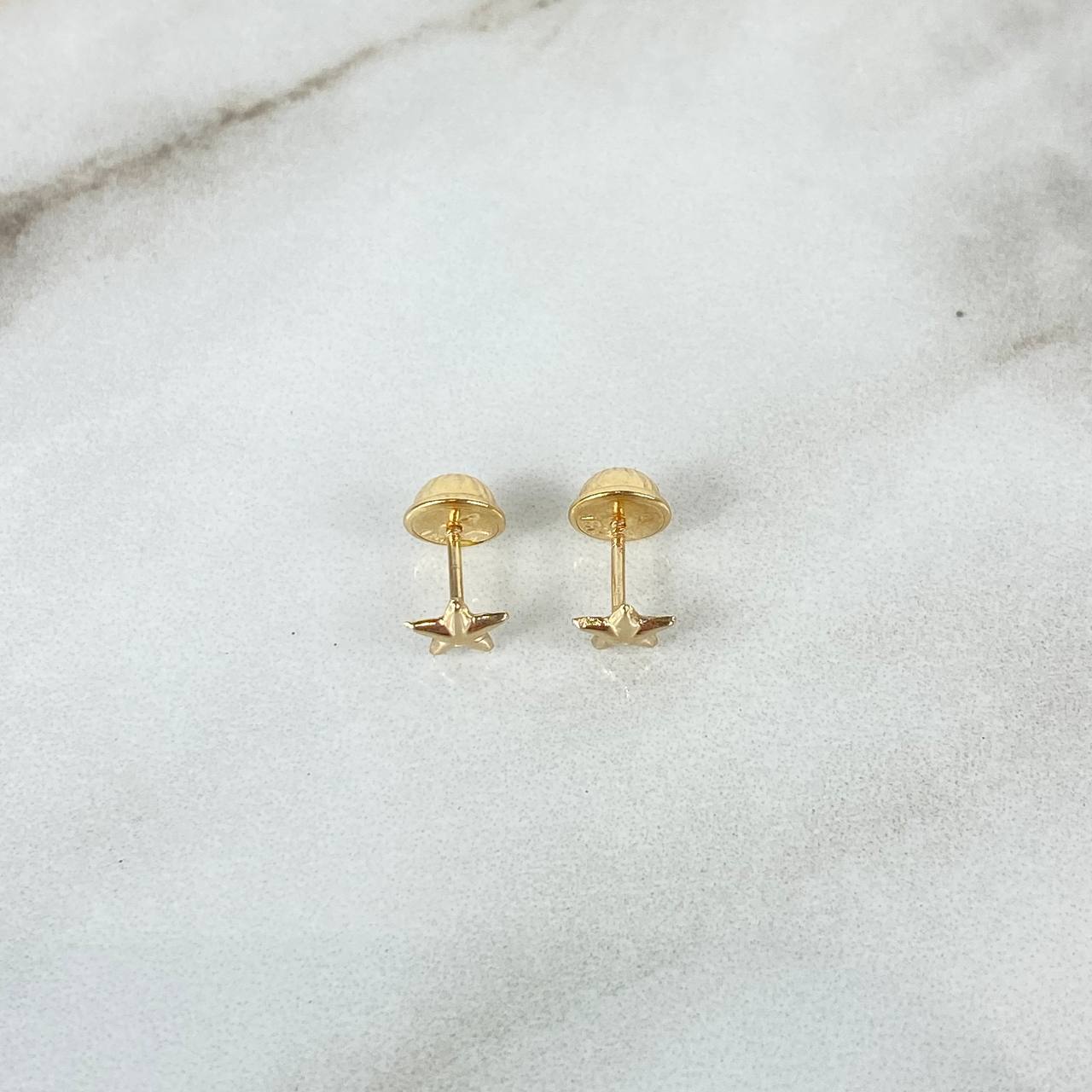 Topos Estrella 0.55gr / Oro Amarillo &