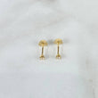 Topos Circon 0.55gr / Circon Blanco Oro Amarillo ©
