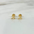 Topos Abispa 0.85gr / Circones Blancos Oro Amarillo ©